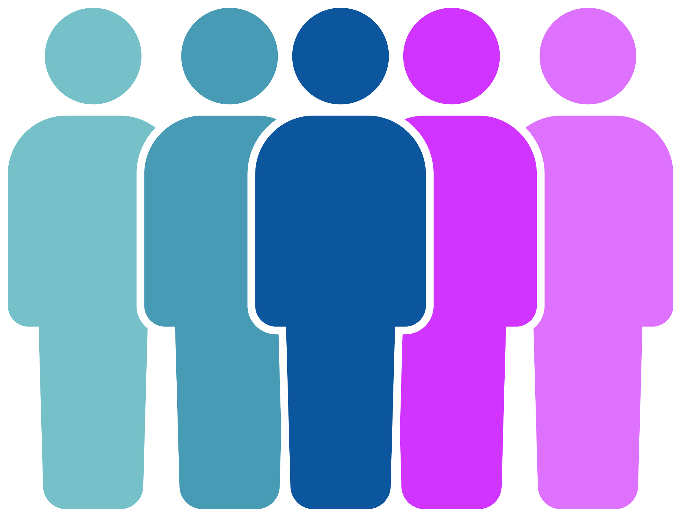 Small group of people icon